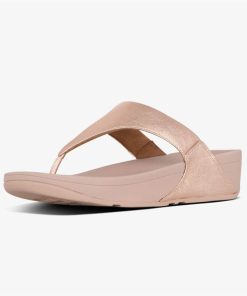 I88-323 / FITFLOP כפכפי לולו טופוסט רוז גולד