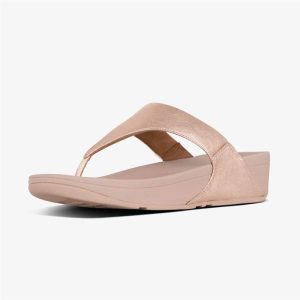 I88-323 / FITFLOP כפכפי לולו טופוסט רוז גולד