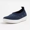נעלי בלרינה אוברניט אומברה קריסטל כחול DV4-399 | FITFLOP