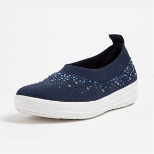 נעלי בלרינה אוברניט אומברה קריסטל כחול DV4-399 | FITFLOP