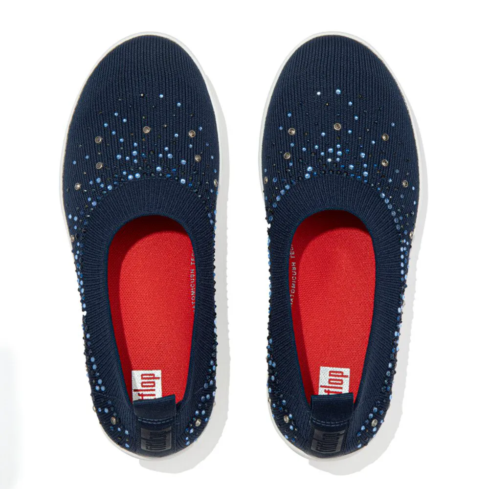 נעלי בלרינה אוברניט אומברה קריסטל כחול DV4-399 | FITFLOP – תמונה 2