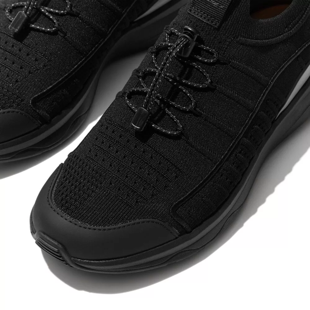 נעלי ספורט סרוגות מטאל פופ FitFlop | FG7-545 – תמונה 4