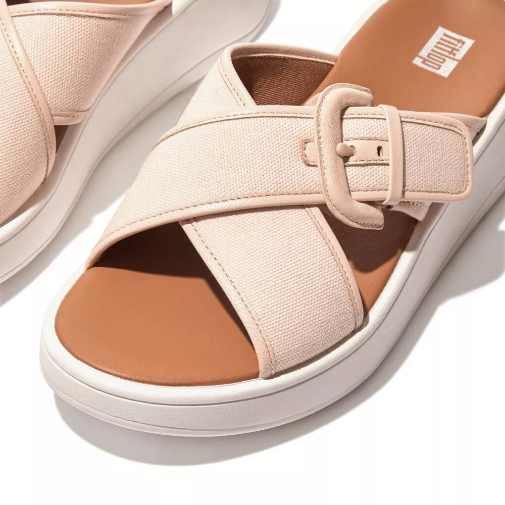 FY8-A41 FITFLOP כפכף איקס עם אבזם רוז – תמונה 3