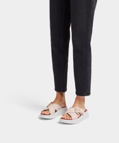 FY8-A41 FITFLOP כפכף איקס עם אבזם רוז