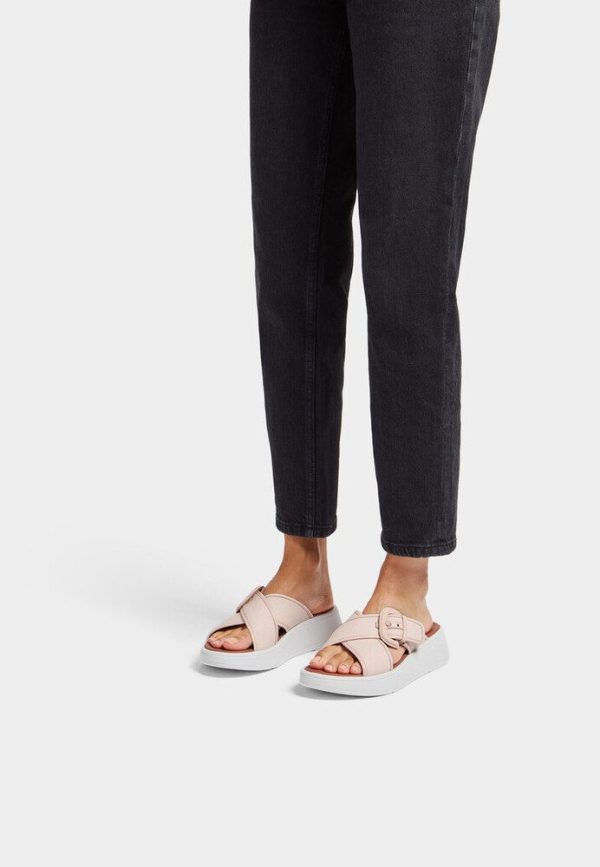 FY8-A41 FITFLOP כפכף איקס עם אבזם רוז