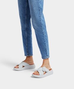 FY8-A45 FITFLOP כפכף איקס עם אבזם כחול