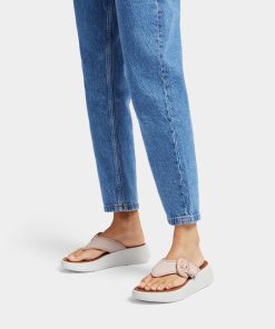 FY6-A41 / FITFLOP כפכף אצבע עם אבזם רוז