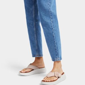 FY6-A41 / FITFLOP כפכף אצבע עם אבזם רוז