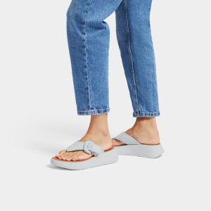 FY6-A45 / FITFLOP  כפכף אצבע עם אבזם כחול