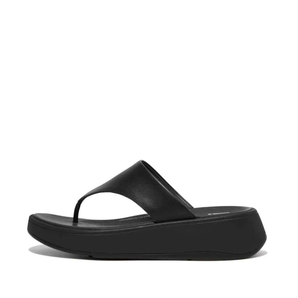 FitFlop | FW4-090 כפכפי פ-מוד פלאט פורם אצבע שחור – תמונה 2