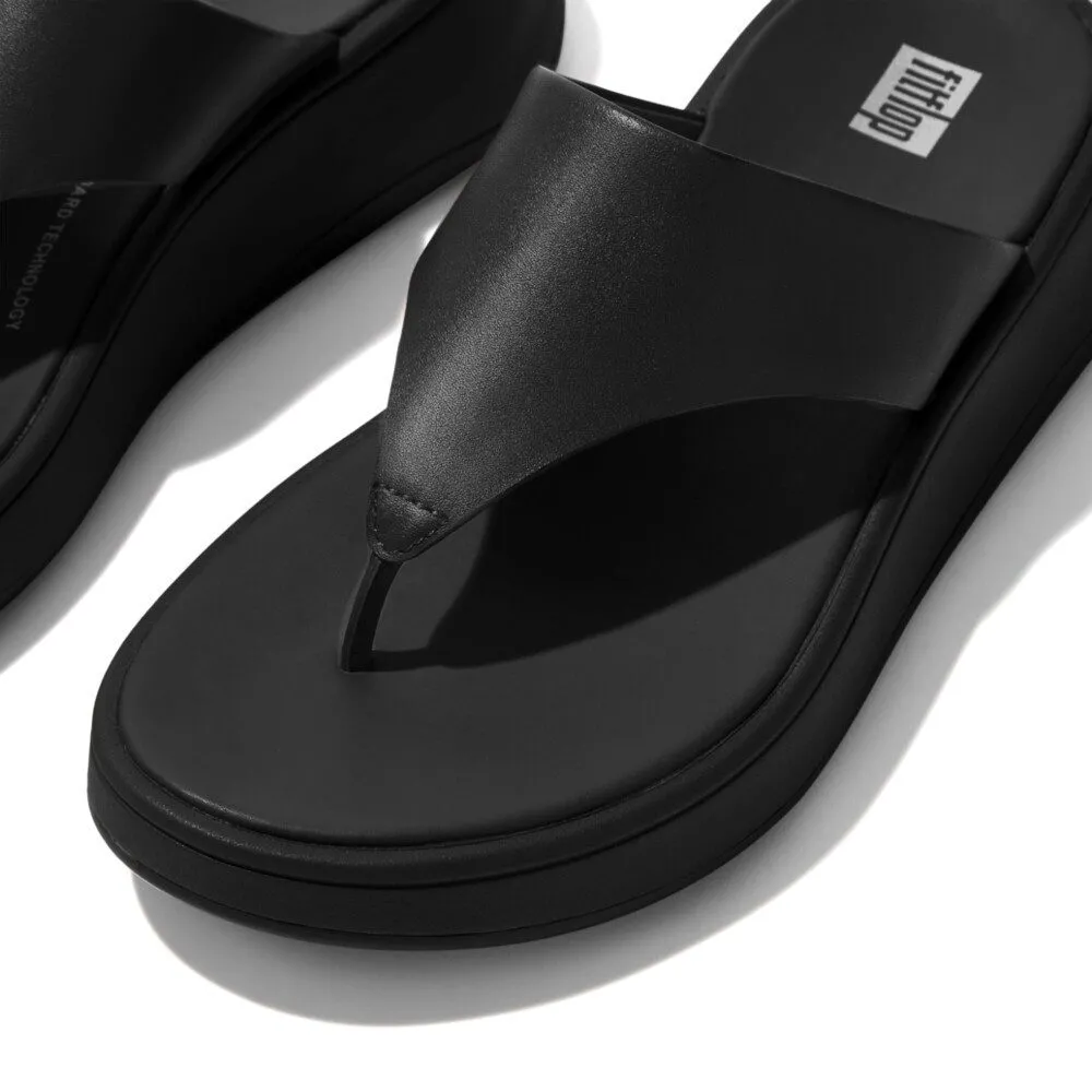 FitFlop | FW4-090 כפכפי פ-מוד פלאט פורם אצבע שחור – תמונה 5