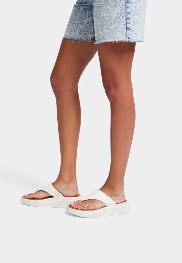 FitFlop | FW4-477  כפכפי פ-מוד פלאט פורם אצבע קרם
