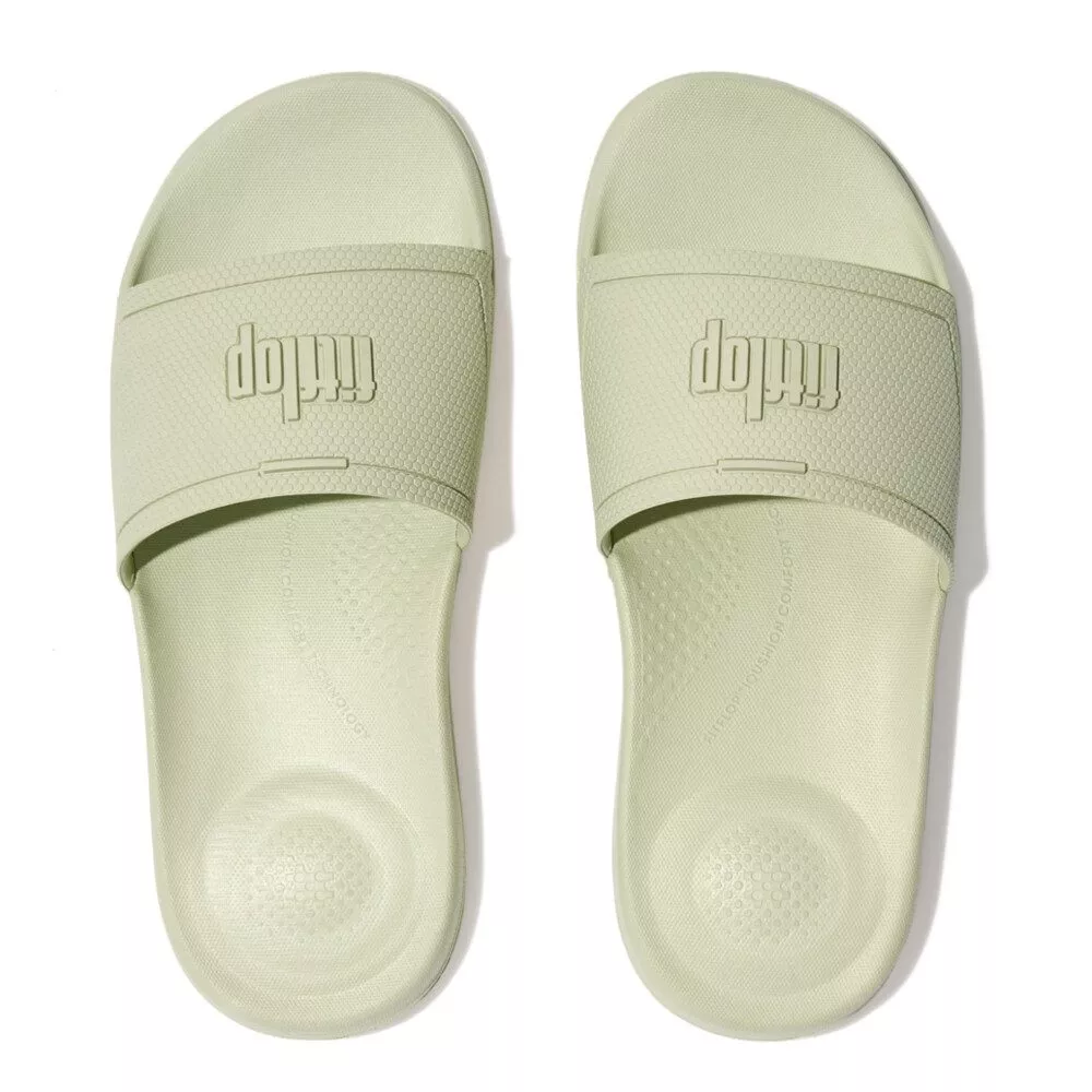 EQ3-A32 FITFLOP כפכף סלייד גומי ירוק – תמונה 4