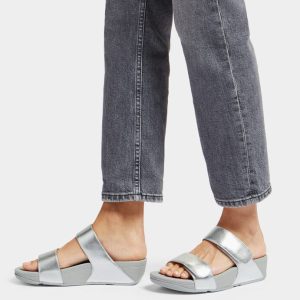 FV6-011 FITFLOP  כפכף שתי רצועות לולו סלייד סילבר