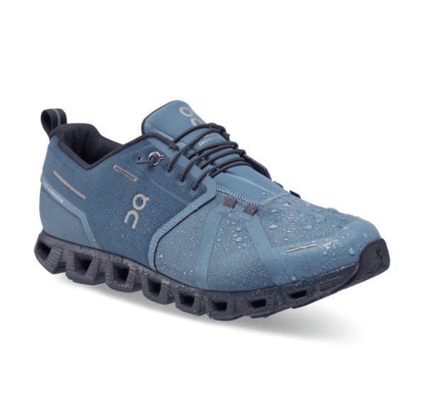 ⁦נעלי ריצה חסין מים און קלאוד גבר  Cloud 5 Waterproof Metal | Navy⁩ – תמונה ⁦3⁩