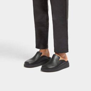 FitFlop | GK7-090  כפכף פתוח מעור שחור