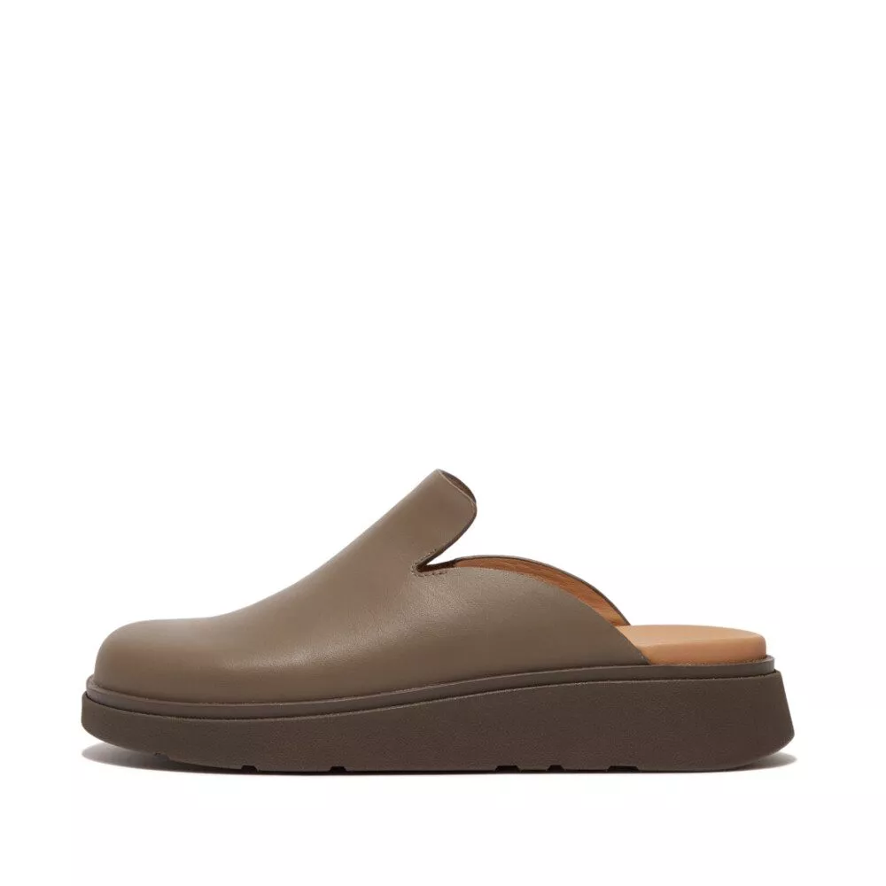 FitFlop | GK7-A76 כפכף פתוח מעור אפור – תמונה 3