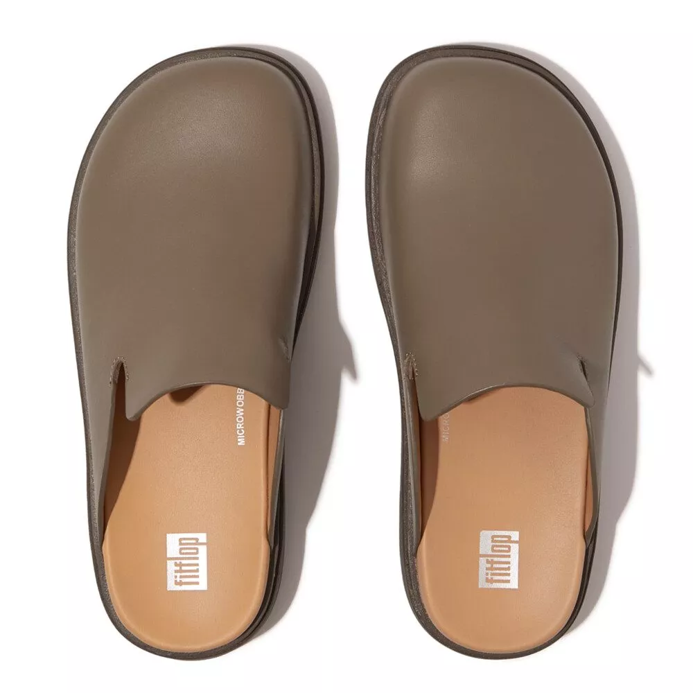 FitFlop | GK7-A76 כפכף פתוח מעור אפור – תמונה 4