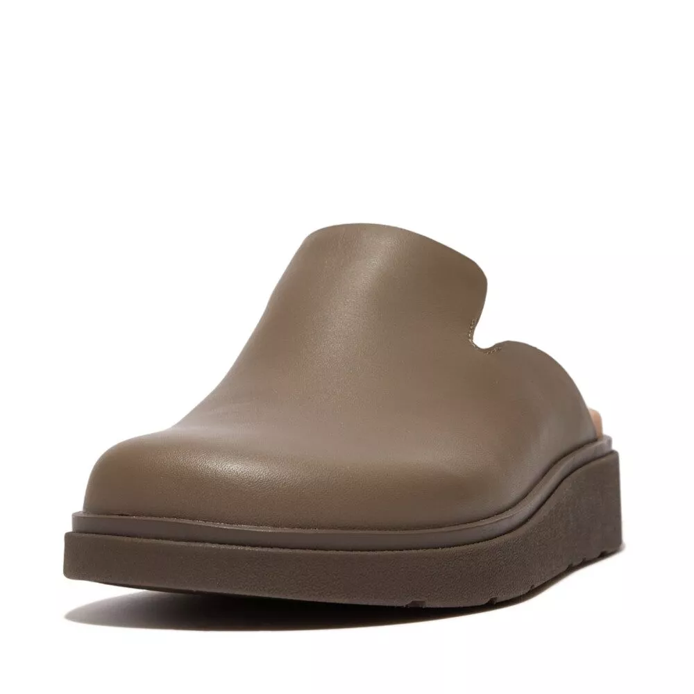 FitFlop | GK7-A76 כפכף פתוח מעור אפור – תמונה 2
