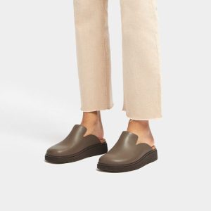 FitFlop | GK7-A76 כפכף פתוח מעור אפור