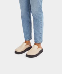 FitFlop | GK7-A48  כפכף פתוח מעור סטון בז