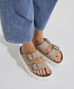כפכפי בירקנשטוק לנשים BIRKENSTOCK / Arizona Chunky Warm Sand