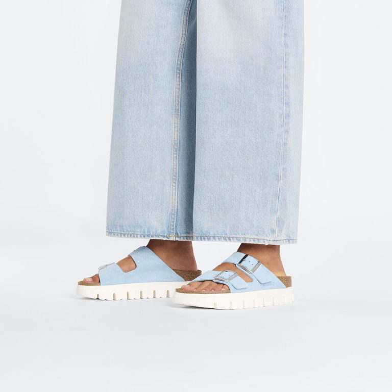 ⁦כפכפי בירקנשטוק לנשים BIRKENSTOCK / Arizona Chunky Mineral Blue⁩ – תמונה ⁦7⁩