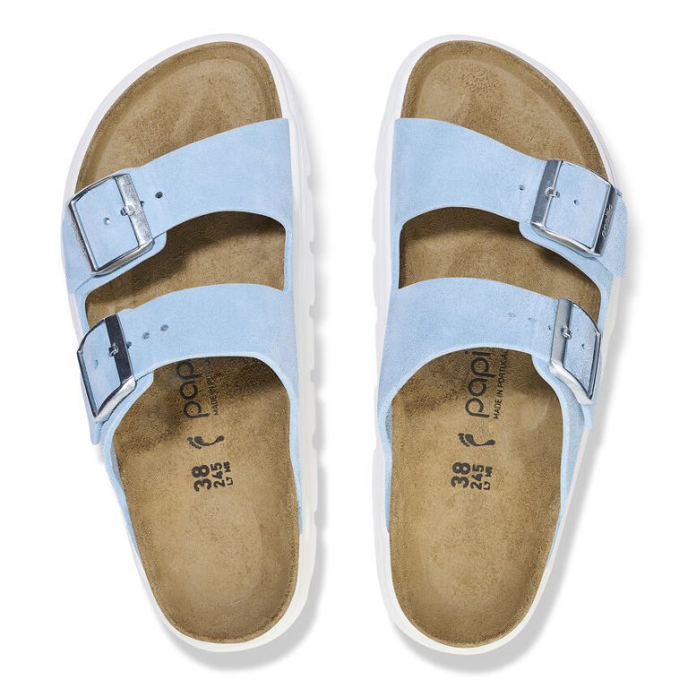 ⁦כפכפי בירקנשטוק לנשים BIRKENSTOCK / Arizona Chunky Mineral Blue⁩ – תמונה ⁦5⁩