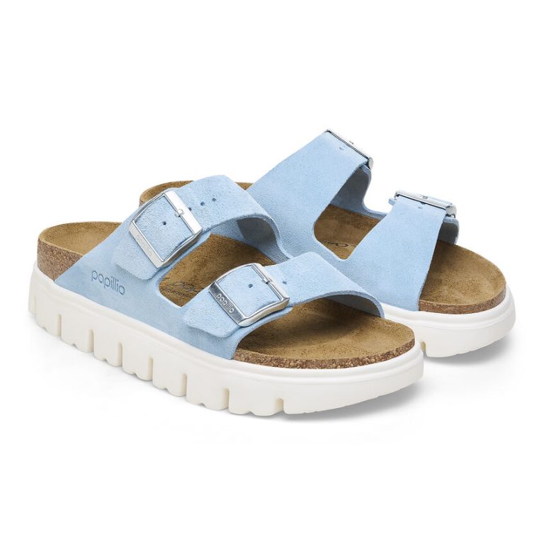 ⁦כפכפי בירקנשטוק לנשים BIRKENSTOCK / Arizona Chunky Mineral Blue⁩ – תמונה ⁦2⁩