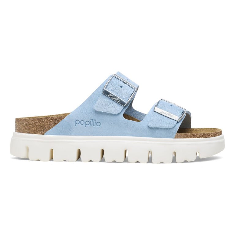 ⁦כפכפי בירקנשטוק לנשים BIRKENSTOCK / Arizona Chunky Mineral Blue⁩ – תמונה ⁦3⁩
