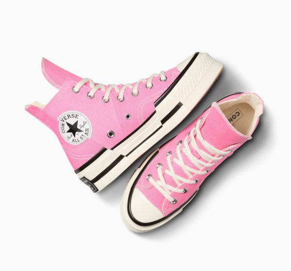 ⁦סניקרס קנבס גבוהות נשים CONVERSE /  CHUK 70⁩ – תמונה ⁦3⁩
