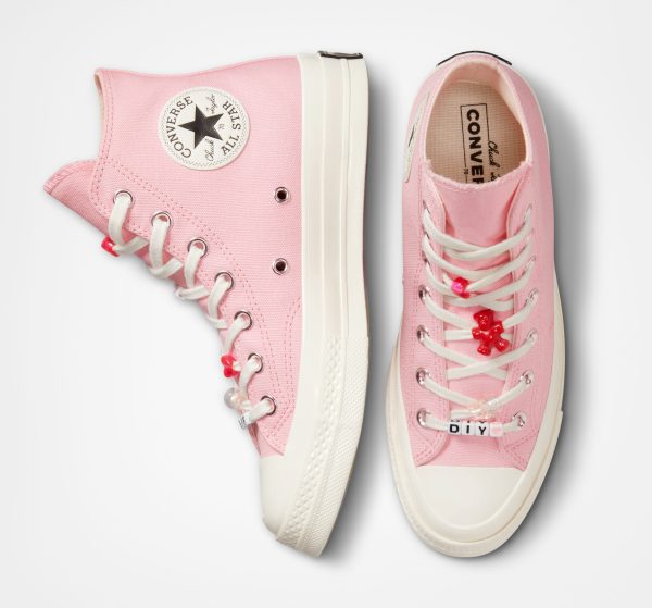 ⁦סניקרס קנבס גבוהות נשים CONVERSE /  CHUK 70⁩ – תמונה ⁦3⁩