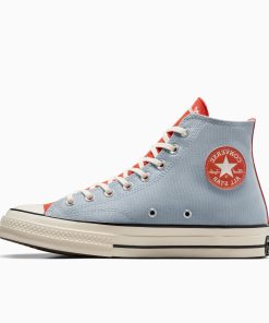 סניקרס קנבס גבוהות גבר CONVERSE /  CHUK 70