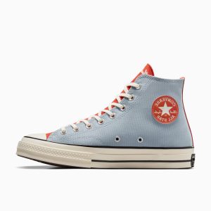 סניקרס קנבס גבוהות גבר CONVERSE /  CHUK 70