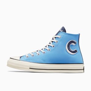 סניקרס קנבס גבוהות גבר CONVERSE /  CHUK 70