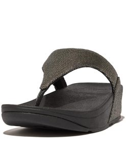 FitFlop | HQ9-B06  כפכפי לולו גליץ שחור פיוטר