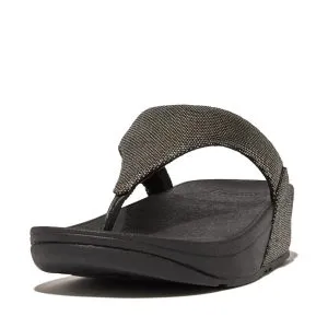 FitFlop | HQ9-B06  כפכפי לולו גליץ שחור פיוטר