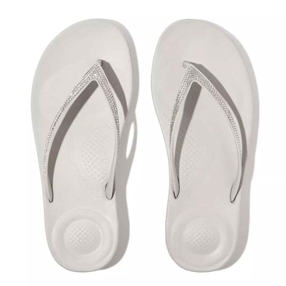 FitFlop |R08-A06 כפכפי אייקושין ספרקל אפור – תמונה 2