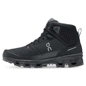 נעלי הליכה און קלאוד חסין מים לנשים Cloudrock 2 Waterproof Black | Eclipse