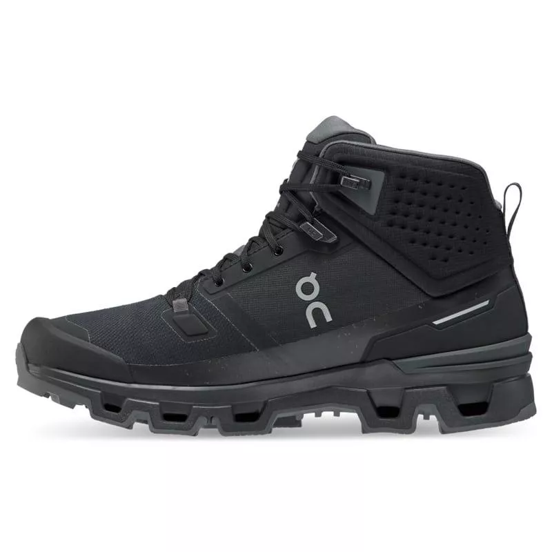נעלי הליכה און קלאוד חסין מים לנשים Cloudrock 2 Waterproof Black | Eclipse