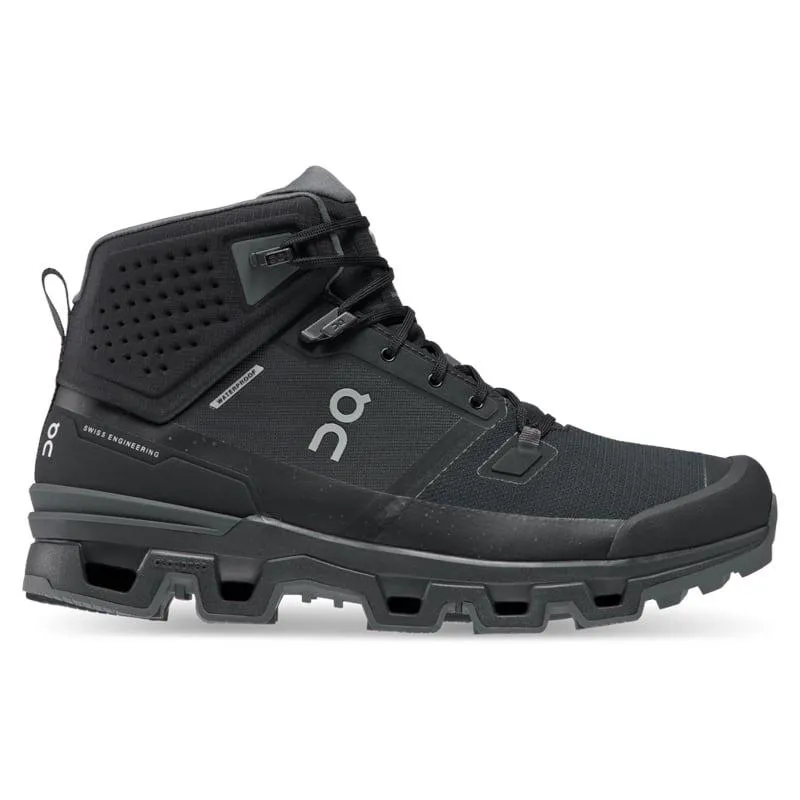 נעלי הליכה און קלאוד חסין מים לנשים Cloudrock 2 Waterproof Black | Eclipse – תמונה 3