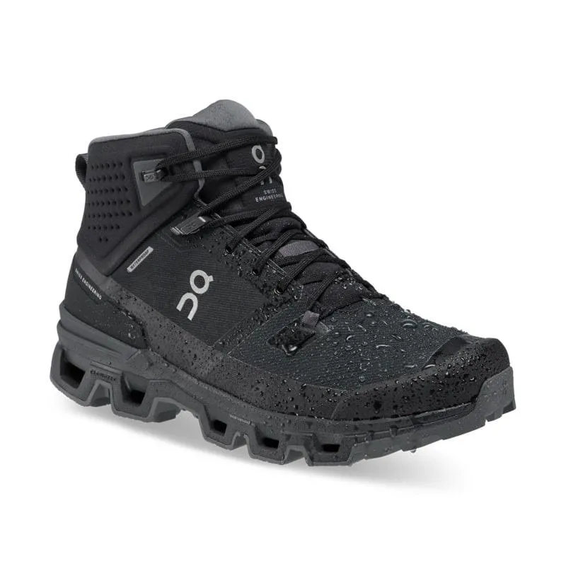 נעלי הליכה און קלאוד חסין מים לנשים Cloudrock 2 Waterproof Black | Eclipse – תמונה 2