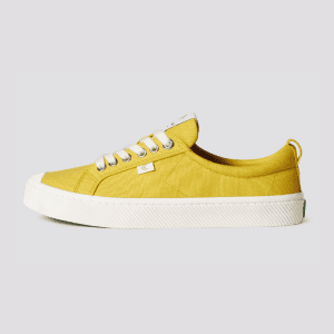 סניקרס נמוכות לנשים CARIUMA /  OCA Low Yellow Canvas