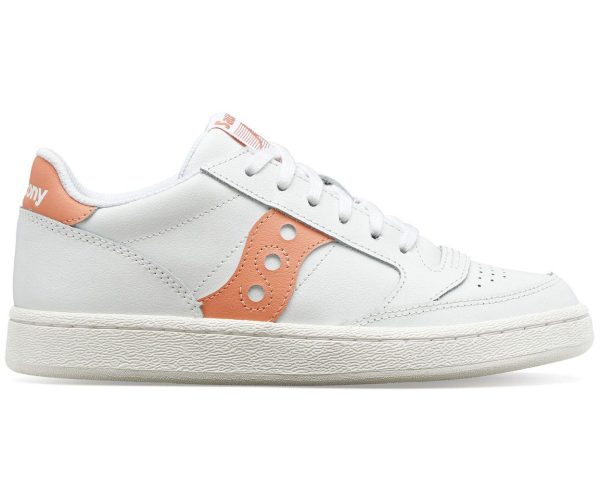 ⁦סניקרס נמוכות לנשים SAUCONY / JAZZ COURT WHITE/BLUSH⁩ – תמונה ⁦3⁩