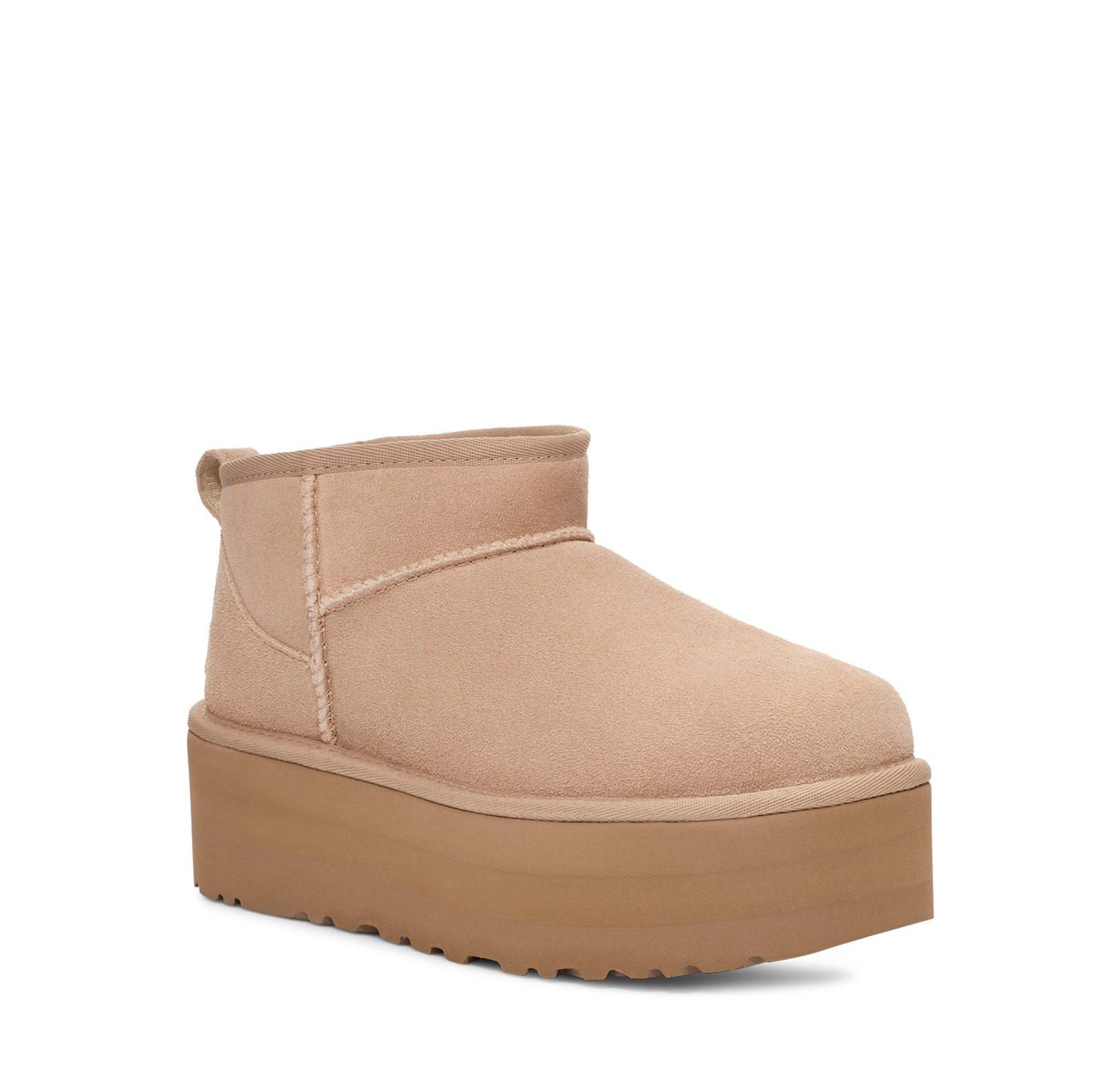 מגפי נשים קלאסיק אולטרה סנד UGG Classic Ultra Mini Platform – תמונה 2