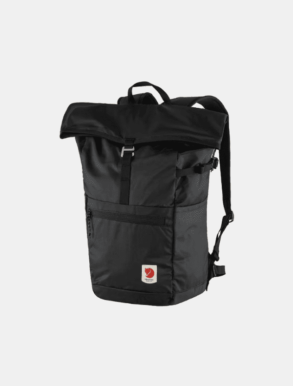⁦Fjallraven Kanken High Coast Foldsack - תיק שק/גב קאן קן 24 ליטר בצבע שחור⁩ – תמונה ⁦2⁩