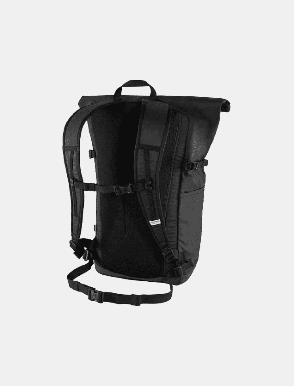 ⁦Fjallraven Kanken High Coast Foldsack - תיק שק/גב קאן קן 24 ליטר בצבע שחור⁩ – תמונה ⁦3⁩