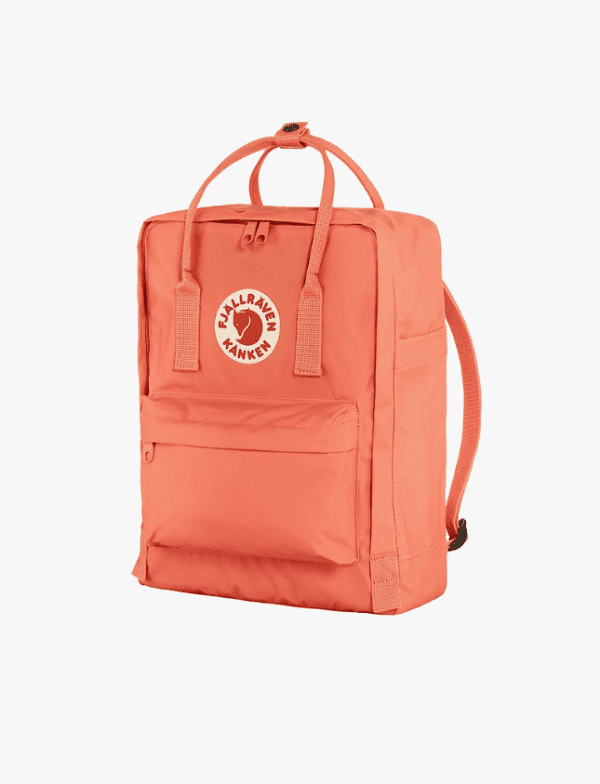 ⁦Fjallraven Kanken Classic - תיק גב קלאסי 16 ליטר בצבע קורל⁩ – תמונה ⁦2⁩