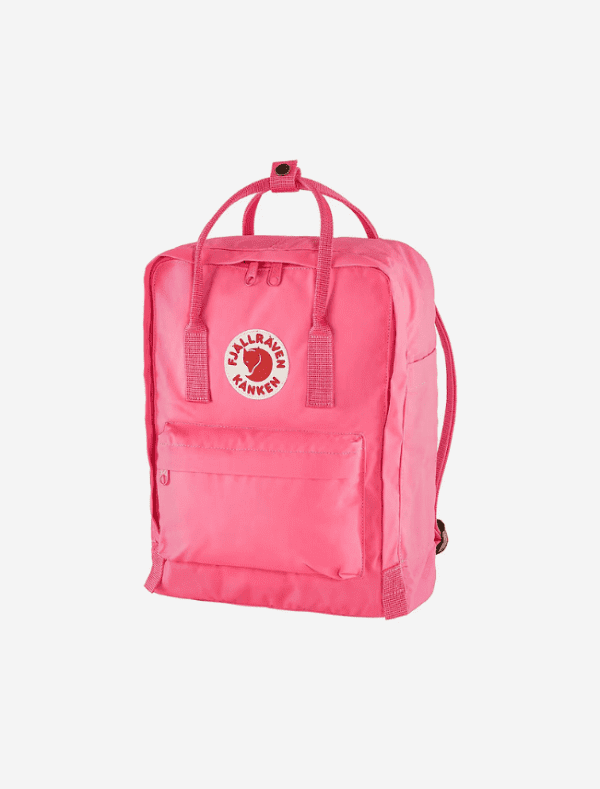 ⁦Fjallraven Kanken Classic- תיק גב קאן קן קלאסי 16 ליטר בצבע ורוד פלמינגו⁩ – תמונה ⁦2⁩