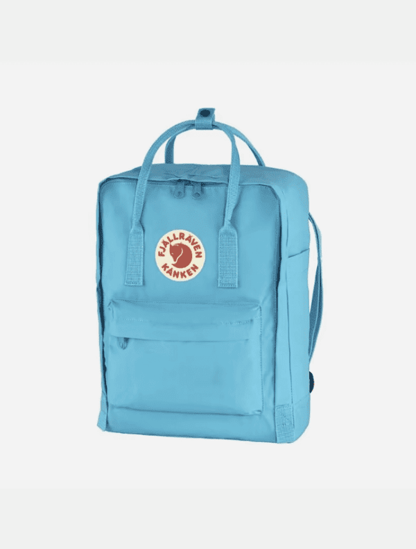 ⁦Fjallraven Kanken Classic - תיק גב קאן קן קלאסי 16 ליטר בצבע טורקיז תכלת⁩ – תמונה ⁦2⁩